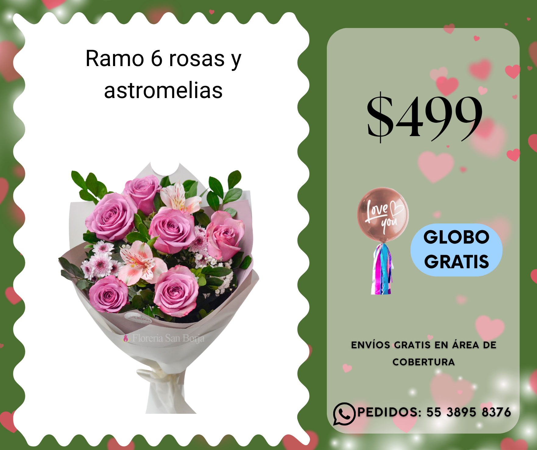 Ramo 6 rosas y astromelias_0
