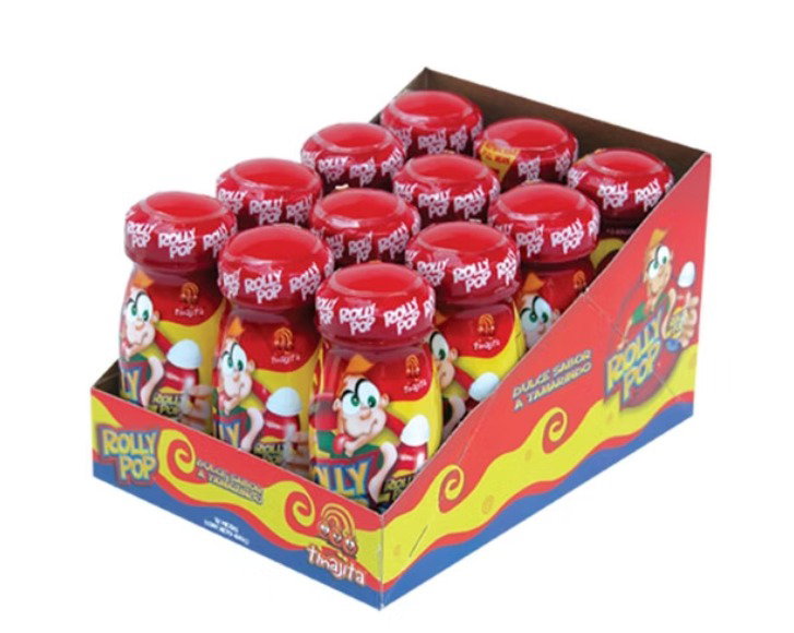 ROLLY POP TAMARINDO TINAJITA DISP C/12 PZS