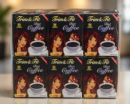6 packs Trim And Fit Diet Slimming Coffee, Weight Loss Fat Burn Powder  