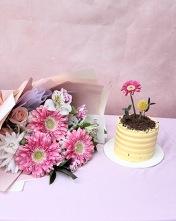 cake flower gerberas