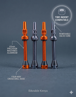 tubeless valves 65mm & 80mm