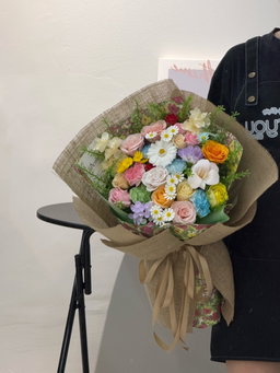  Wildflower Soap Flower Bouquet 