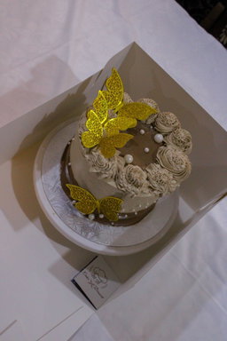 design 2 : cake minimaliste (accessoires)