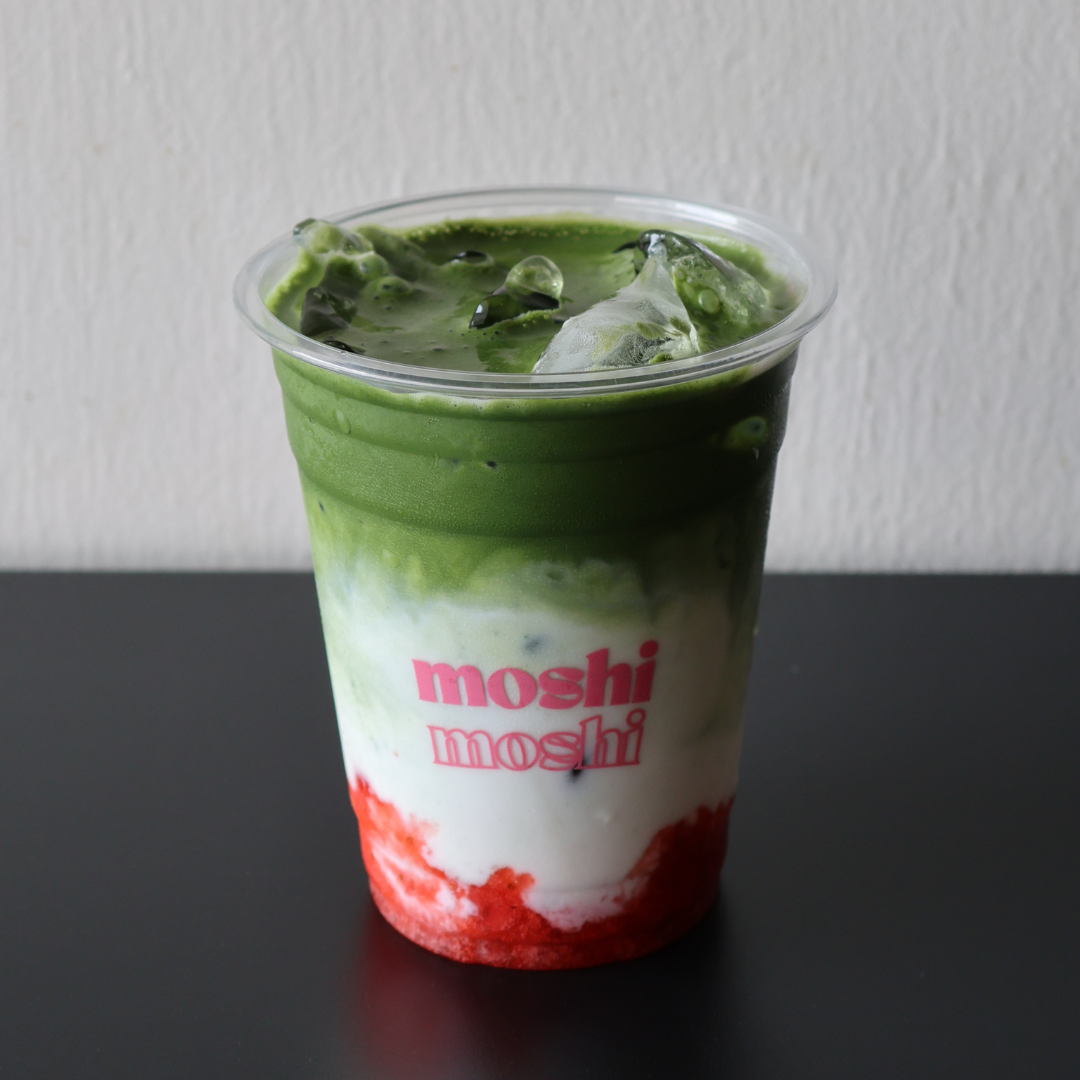 Strawberry Matcha Latte