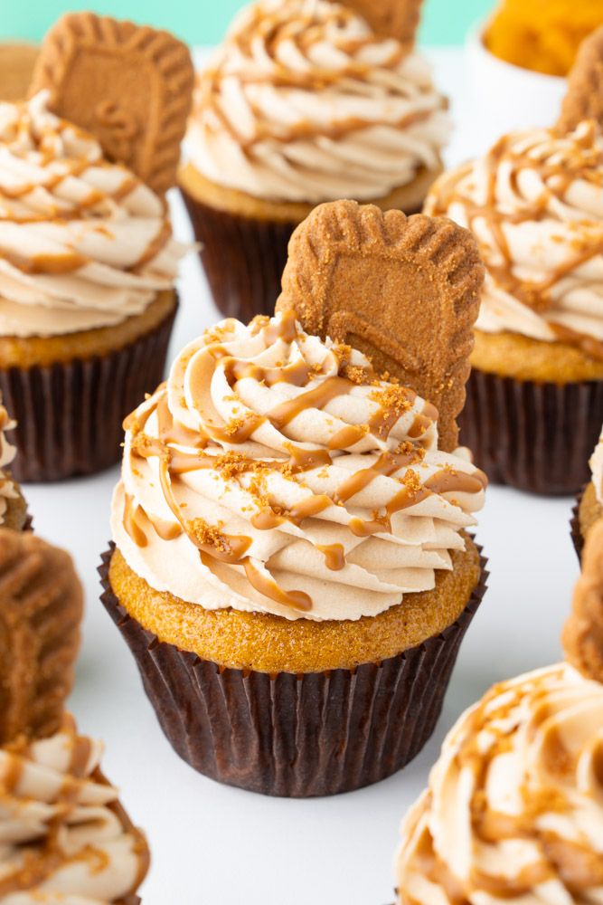 Biscoff Cupcakes