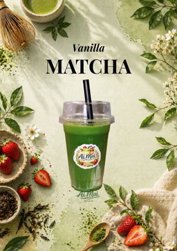 Vanilla Matcha Latte (NEW!)