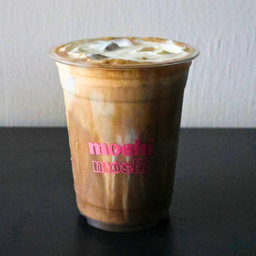Sea Salt Vanilla Hojicha Latte