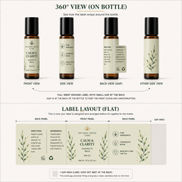 Bullet Bottle labels