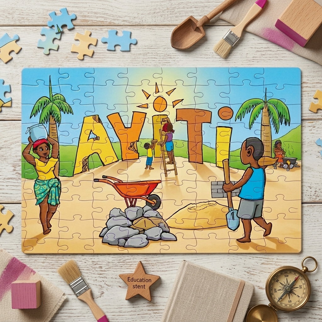 Konstwi Ayiti Puzzle | 110 moso_0