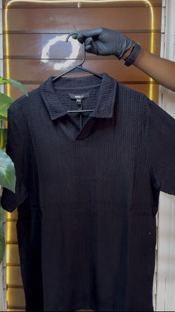 Tunner Short Sleeve Polo - Black 1ZW503