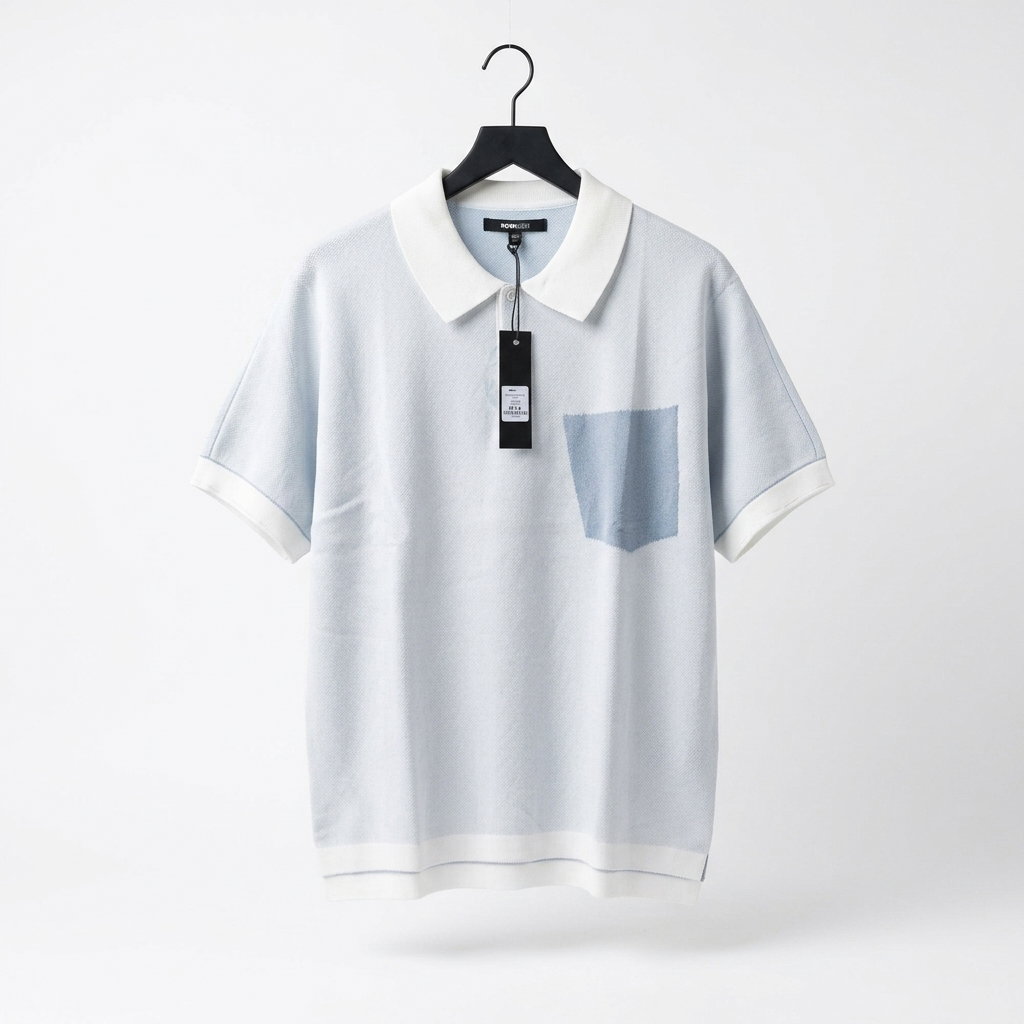 Elevated Contrast Polo - Off White 1ZW507_1