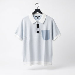 Elevated Contrast Polo - Off White 1ZW507
