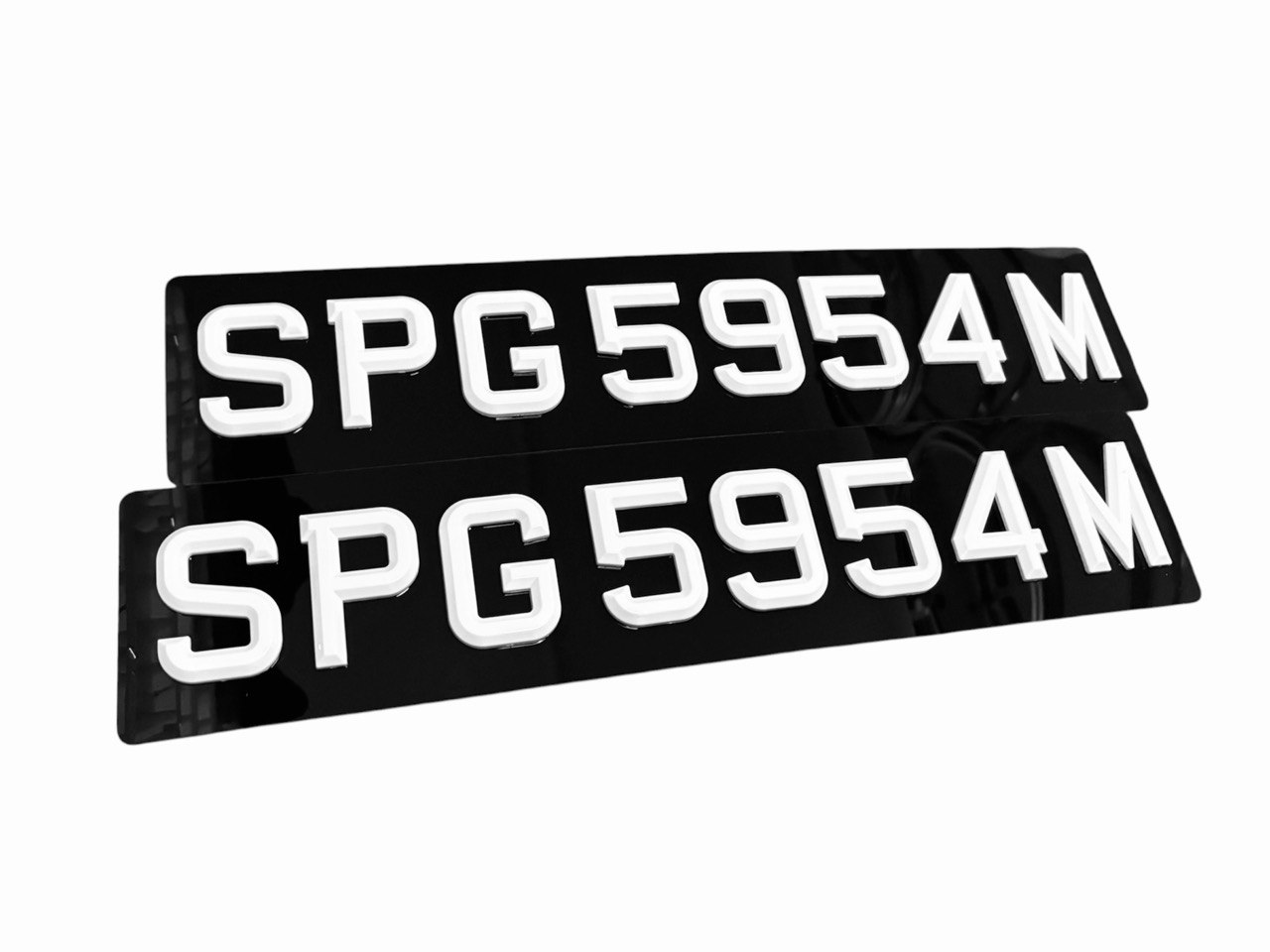 [3D Popout] 3D Snow White Car Plates_7