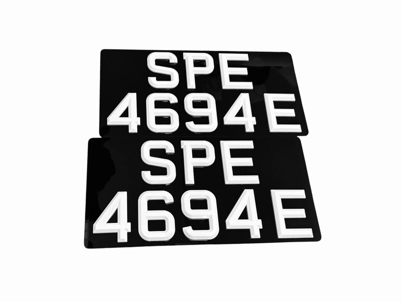 [3D Popout] 3D Snow White Car Plates_8