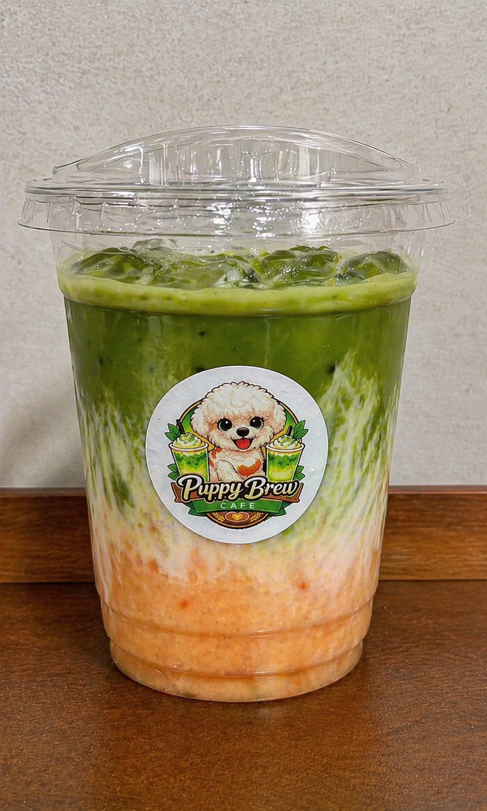 Peach Matcha