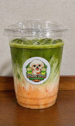 Peach Matcha