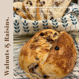 Walnut & Raisins Sourdough