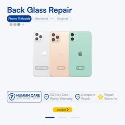 iPhone 11 Back Glass Repair (all models)
