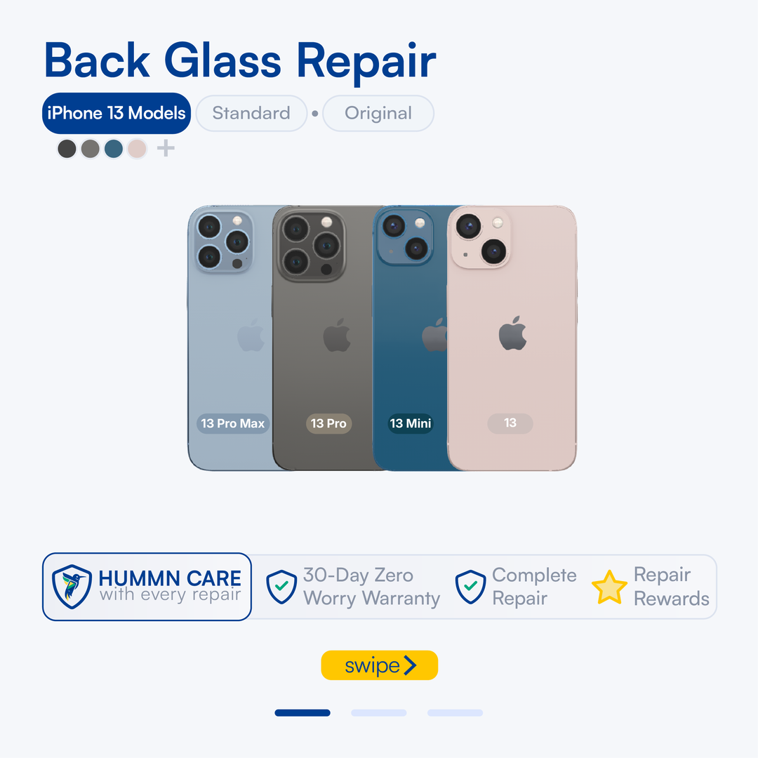 iPhone 13 Back Glass Repair (all models)