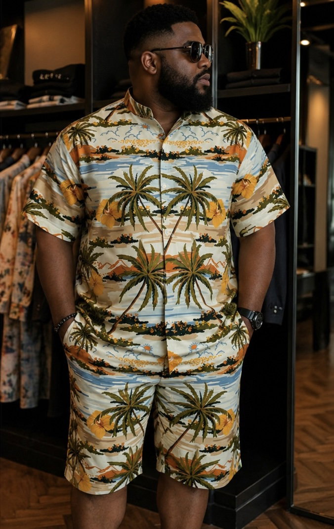 Luceez Male Beach Set 2XL_0