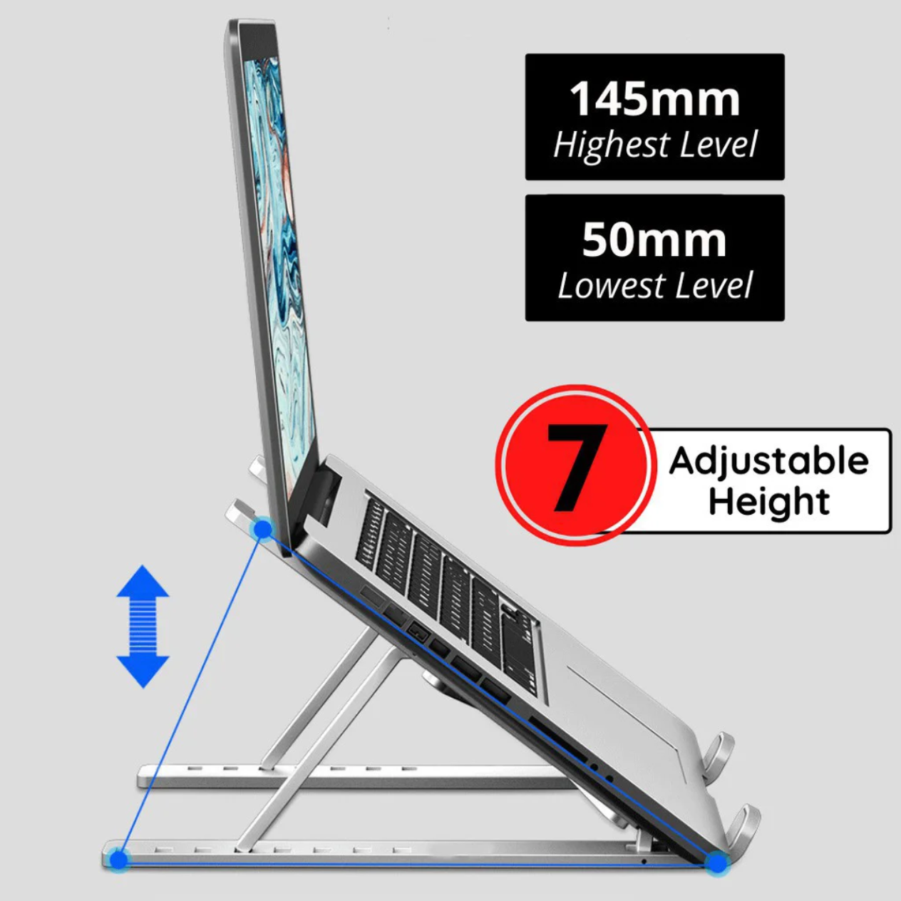 Offre Spéciale Pack Duo Le Support Laptop & Tablette (Ajustable) et Les Mini-Supports Invisibles TISHRIC_7