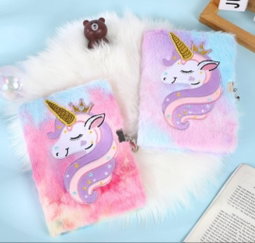 Plush, Fuzzy Journal Notebooks