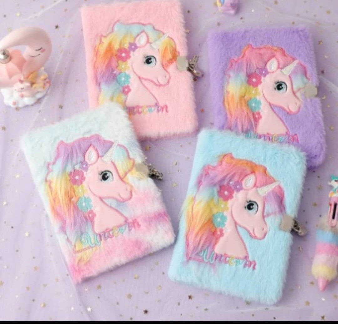 Plush, Fuzzy Journal Notebooks
