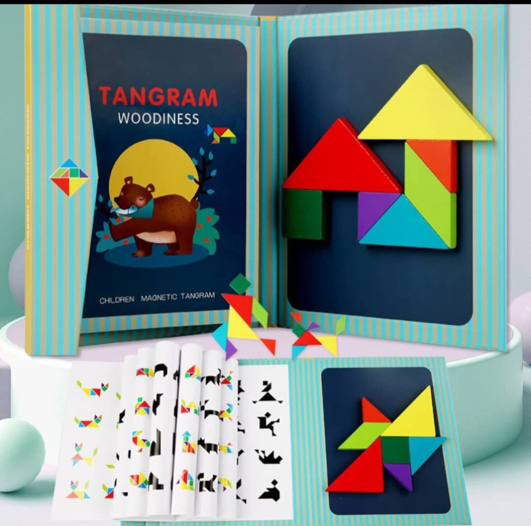 Magnetic Tangram Book Puzzle_5