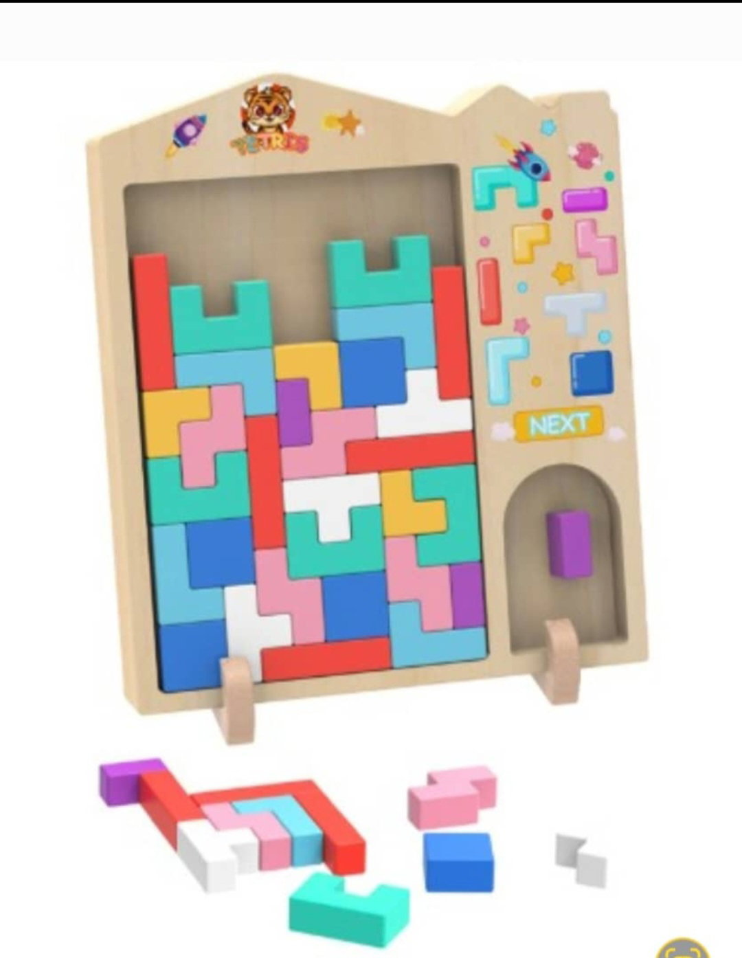 Tetris Wooden Puzzle