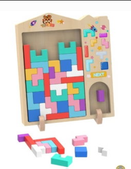 Tetris Wooden Puzzle