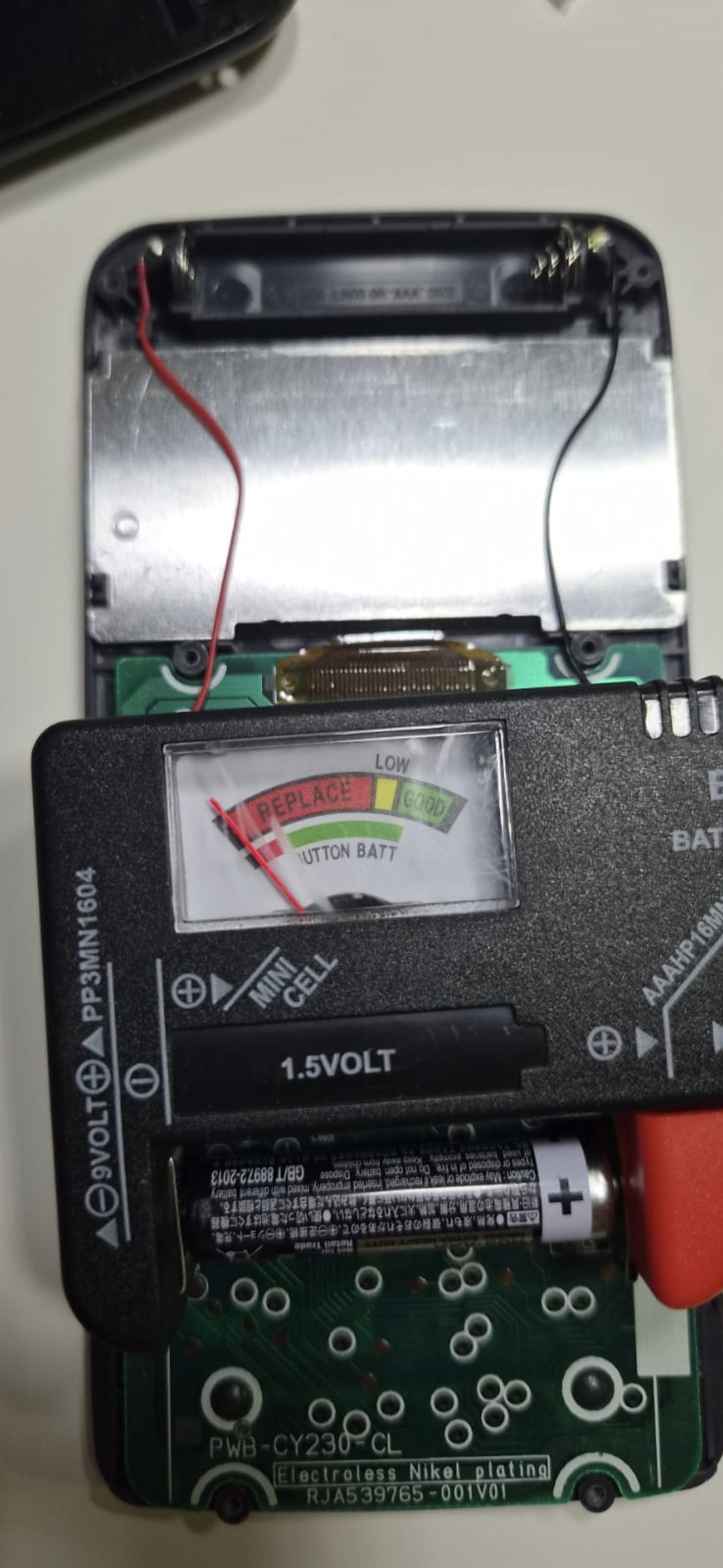 Calculator Battery Replacement