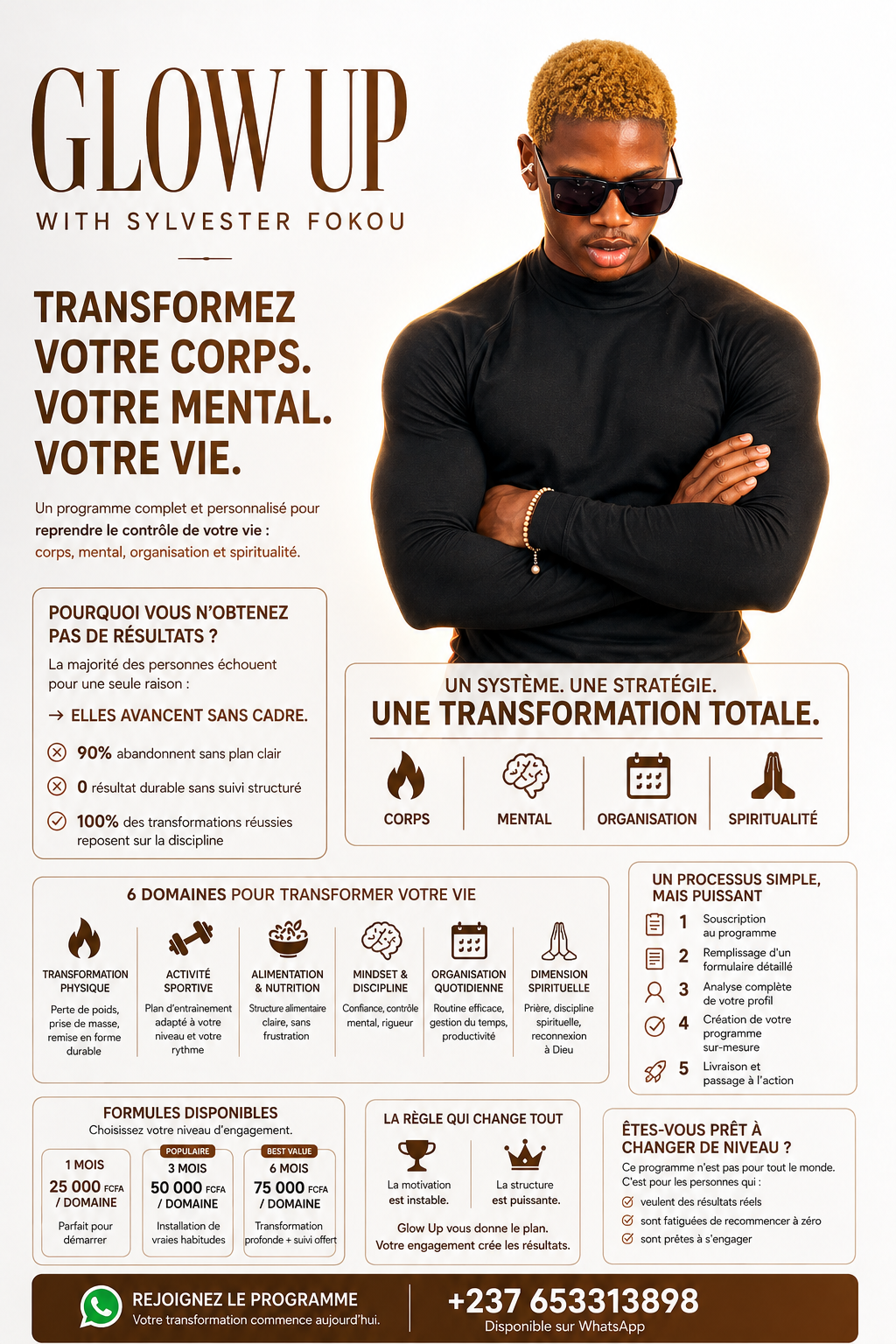 PROGRAMME GLOW-UP WITH SYLVESTER FOKOU