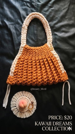 Kawaii Dreams Crochet Bag