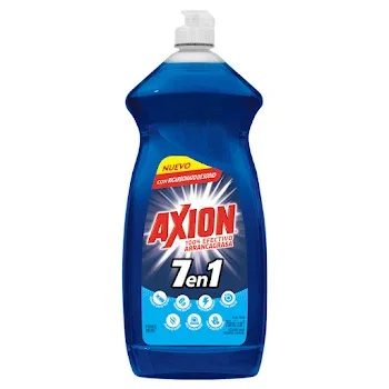 Lavaplatos Axion Liquido Blue 7 En 1 750Ml