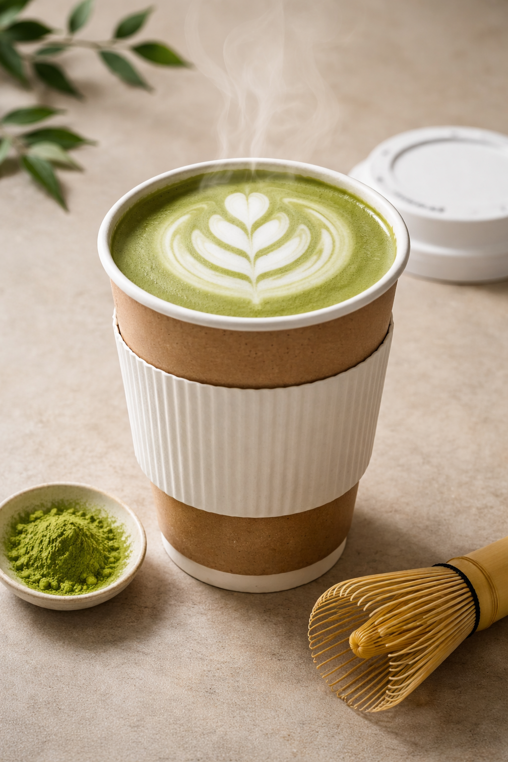 Hot Matcha Latte