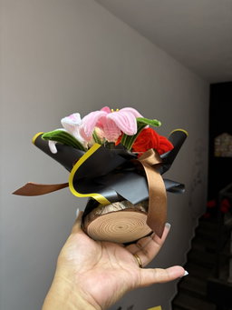 Her bouquet