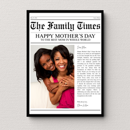 The Family Times Mothers Day Frame