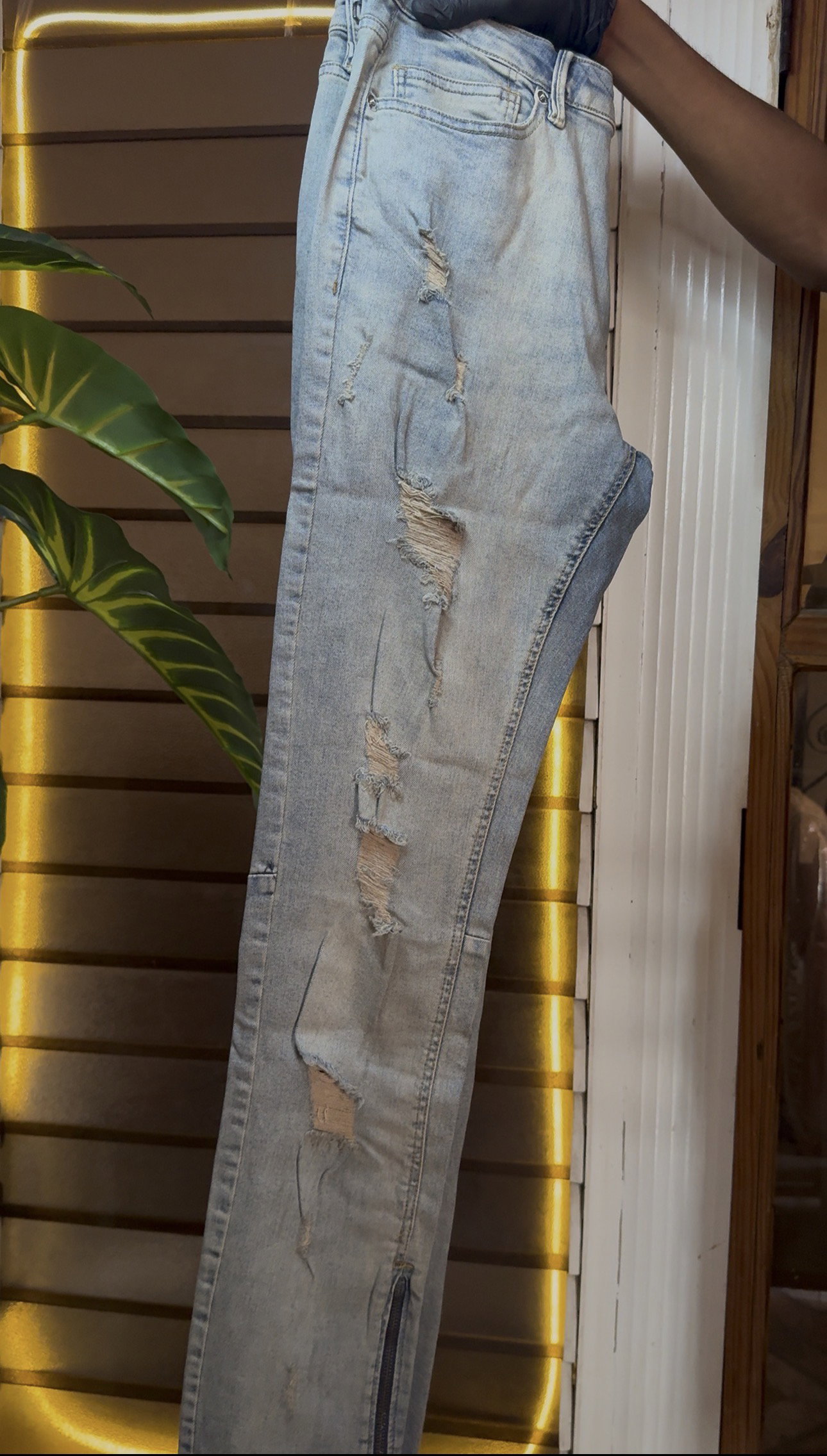 Stay Positive Skinny Jean - Light Blue 1ZW808_3