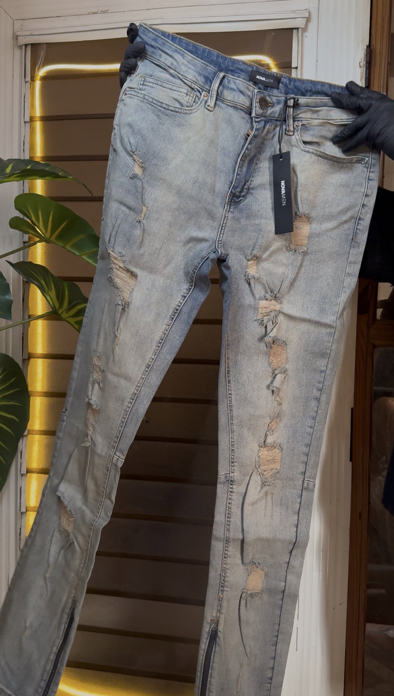 Stay Positive Skinny Jean - Light Blue 1ZW808_1