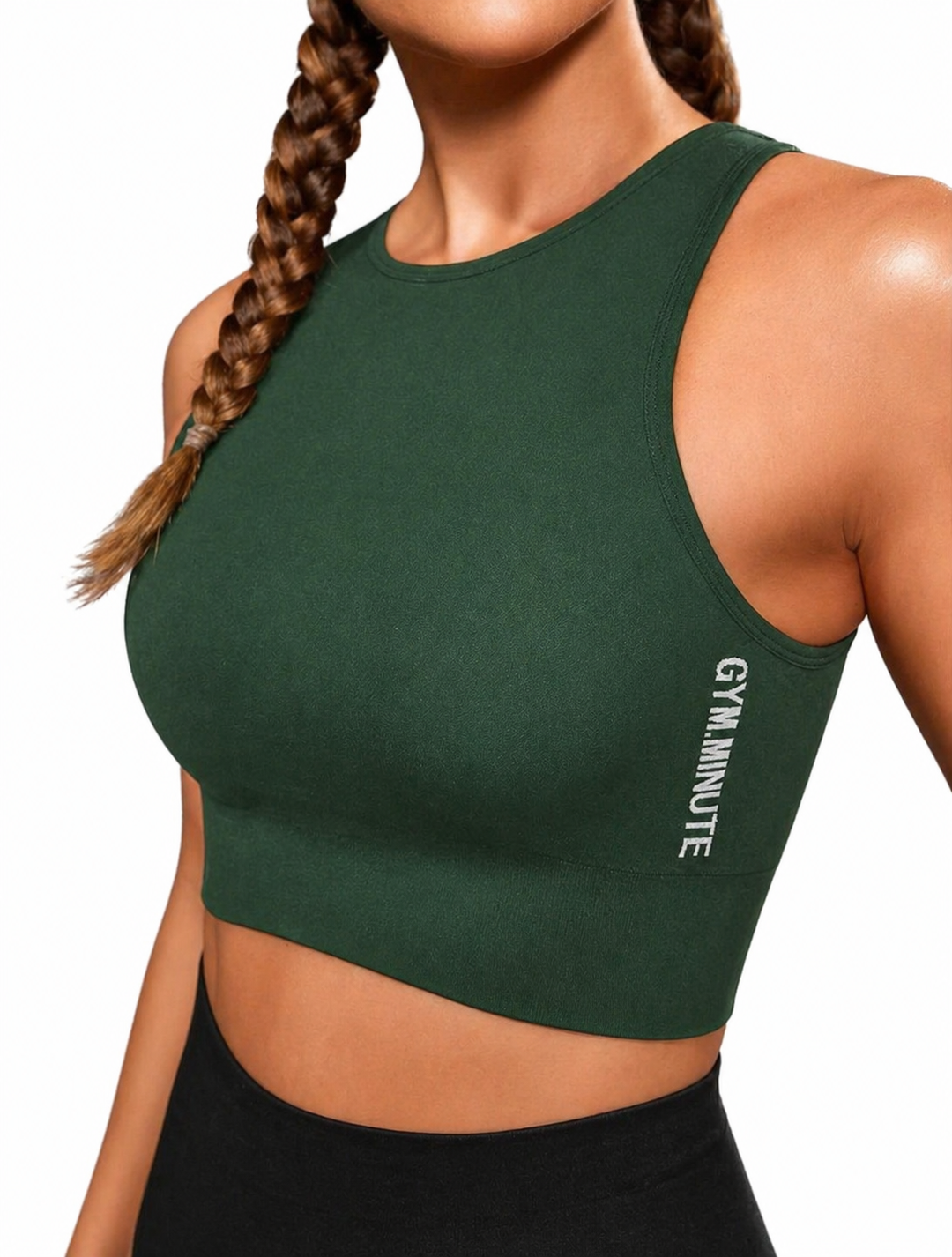 Sage Green Crop Top