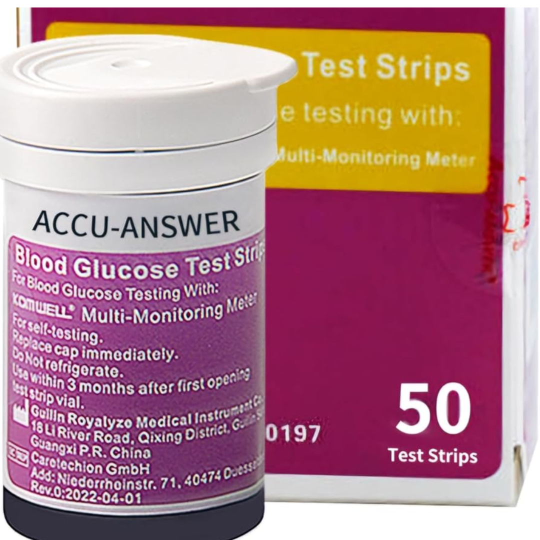 Accu Answer blood glucose strip_0