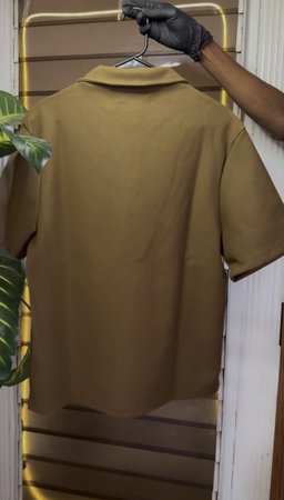 Turner Short Sleeve Polo - Brown 1ZW512