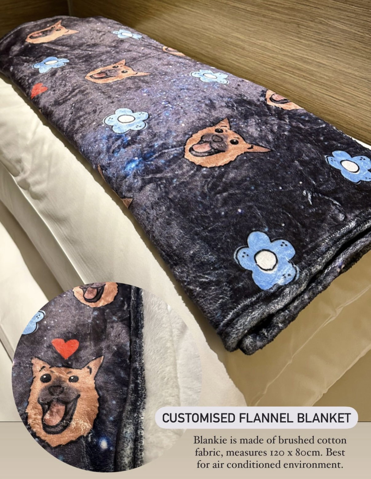 Flannel Blankie (120*80)