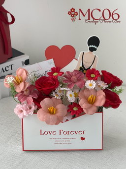 ( MC06 ) Envelope Flower Box  