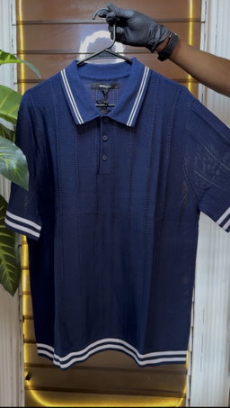 Fair Short Sleeve Polo - Blue 1ZW502