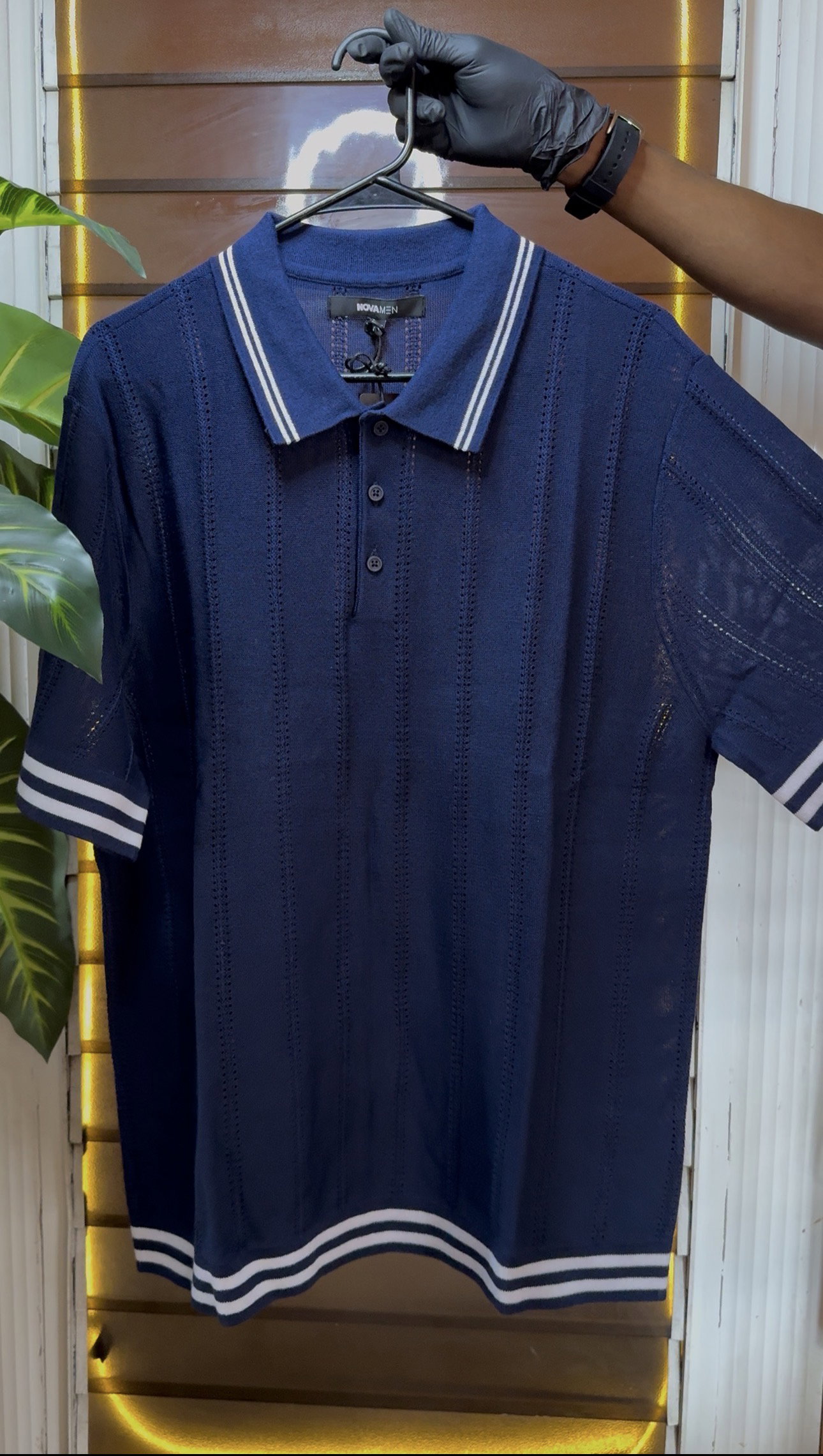 Fair Short Sleeve Polo - Blue 1ZW502_1