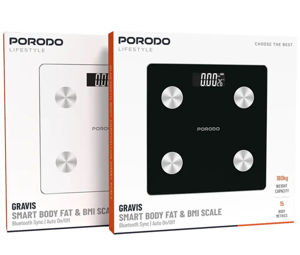 Porodo Lifestyle Gravis Smart Body Fat & BMI Scale_2