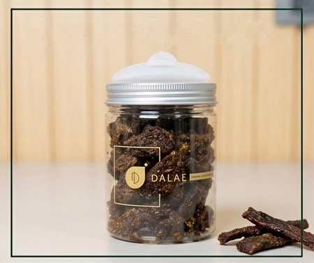 Mutton jerky in peanut oil ( ဆိတ်သားခြောက်ဆီစိမ် )_0