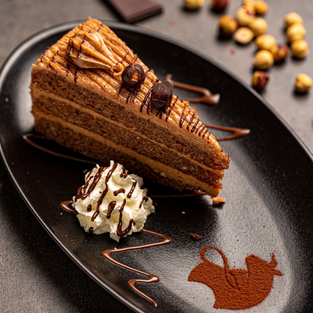 Américain Cake Noisette Chocolat