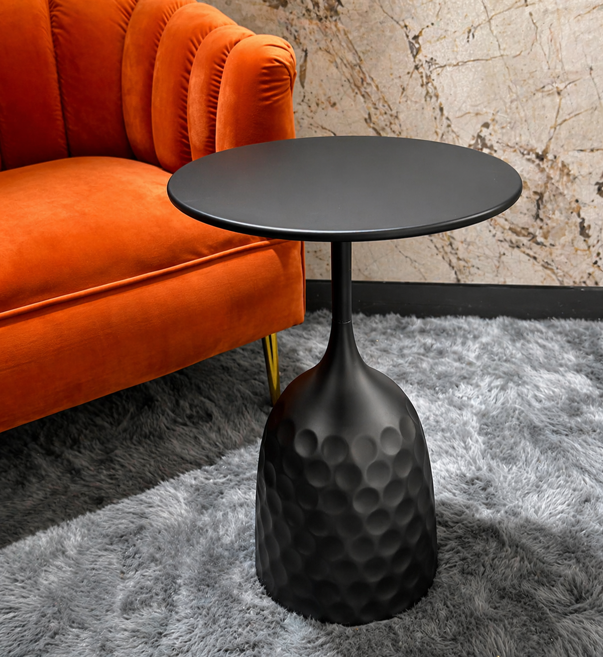 Steel Side Table